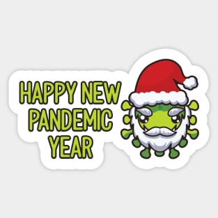 Happy New Pandemic Year Sticker